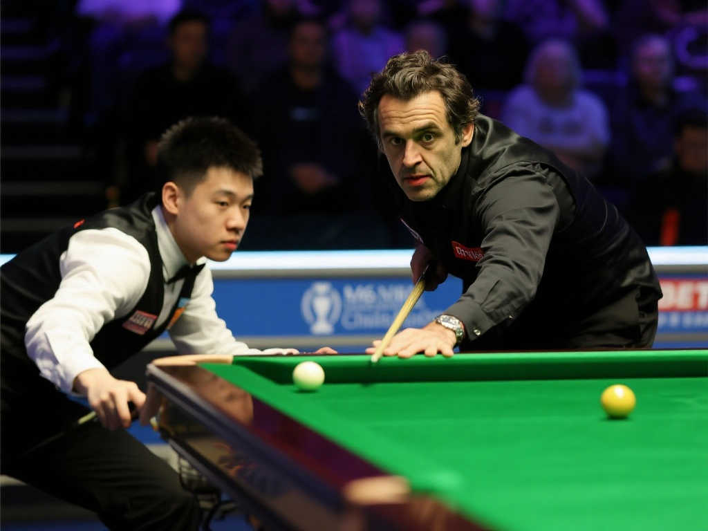 赵心童强势领跑!斯诺克世锦赛半决赛第二阶段12-4碾压奥沙利文 赵心童强势领跑!斯诺克世锦赛半决赛第二阶段12-4碾压奥沙利文