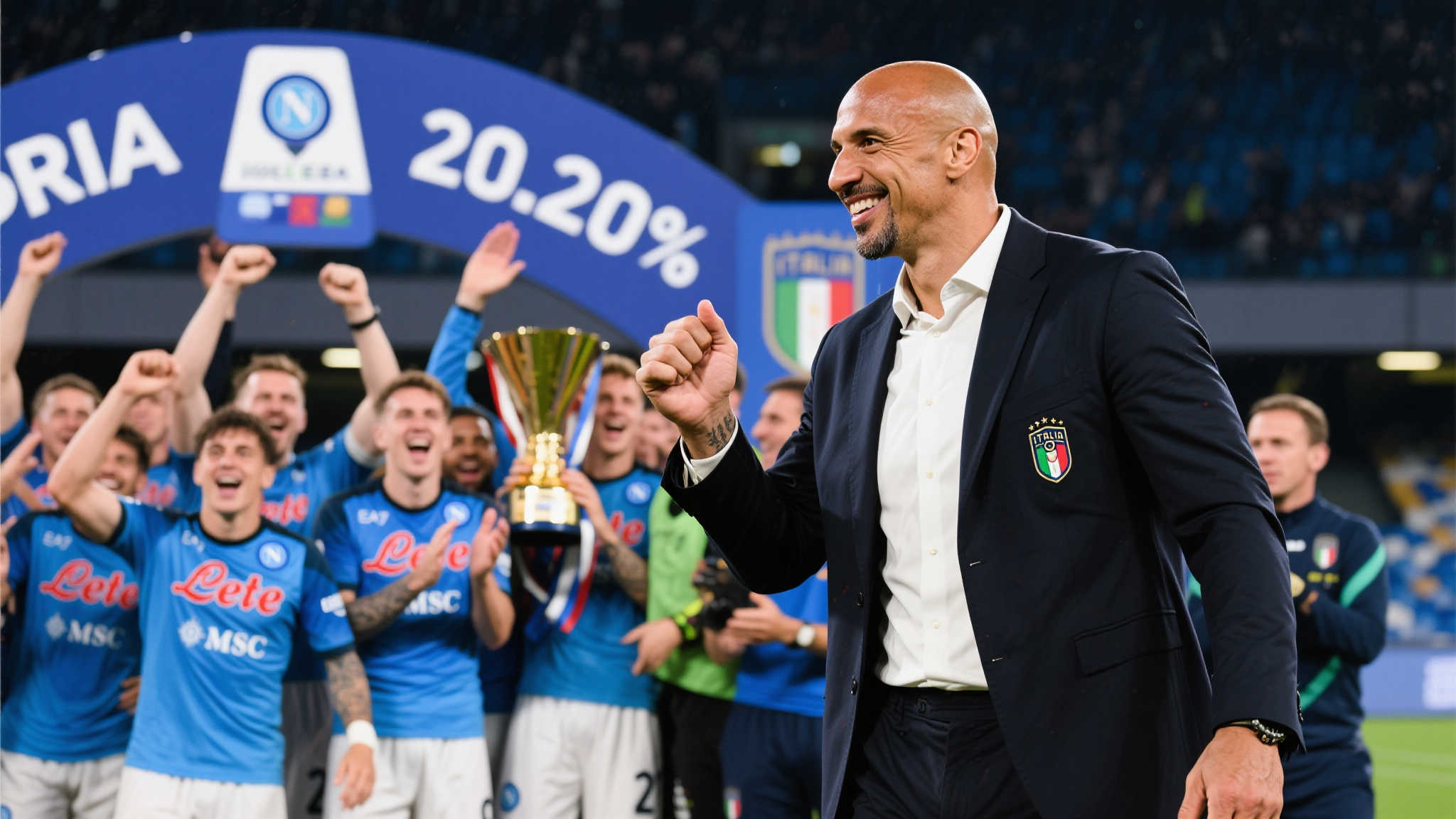 维埃里：相信加图索能带领意大利重返世界杯，祝他好运